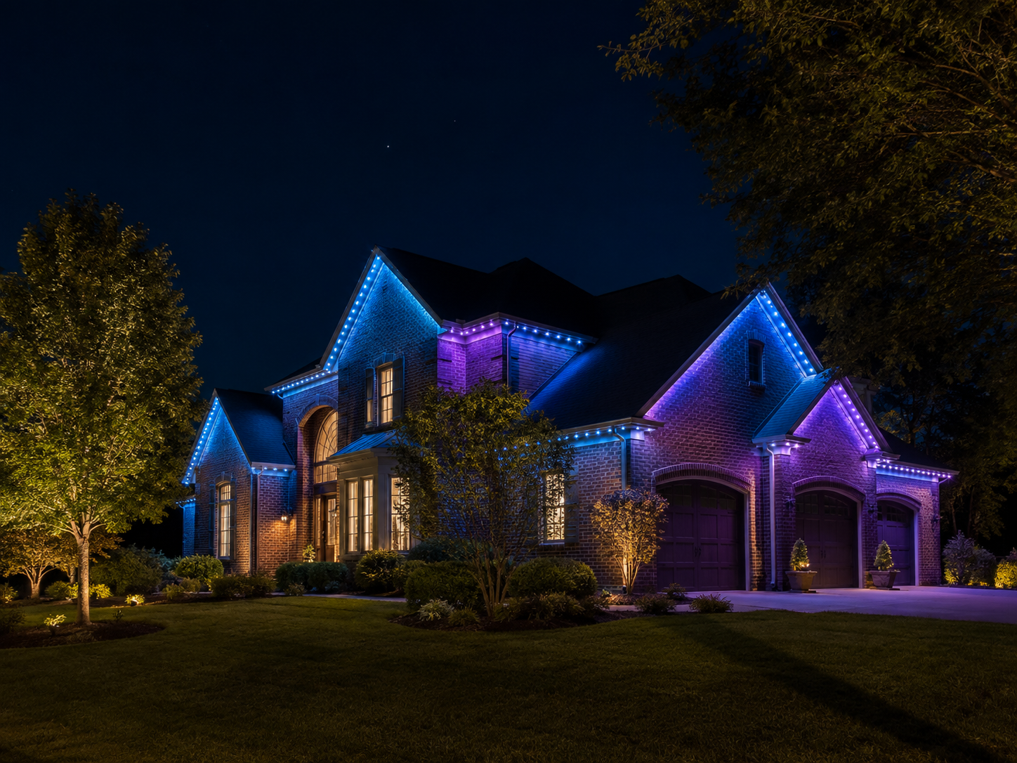 Permanent lighting services in Indianapolis, IN